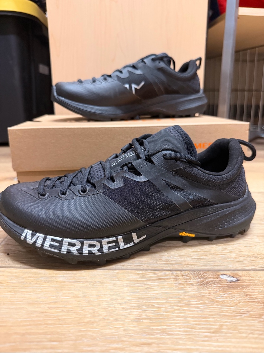 Merrell Women’s Black Trail Running Shoes - Light Support